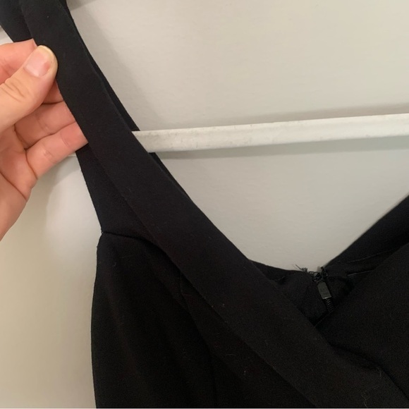 Lulu's Classic Glam Black Off-the-Shoulder Bodycon Dress Size Medium - Picture 5 of 11